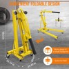 2 T Engine Hoist,Folding Cherry Picker Engine Hoist with Lever and 6 Casters,Engine Crane Lifter for Workshops Garage Warehouse - 4 of 4