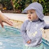 Green Sprouts Baby/Toddler UPF 50+ Eco Flap Hat - 3 of 3
