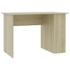 vidaXL Desk White 43.3"x23.6"x28.7" Engineered Wood - 2 of 4