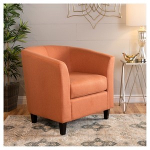 Preston Fabric Club Chair - Christopher Knight Home - 1 of 4