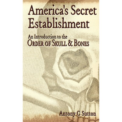 America's Secret Establishment - by  Antony C Sutton (Paperback)