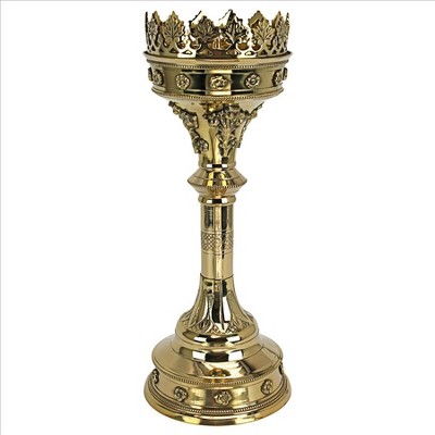 Design Toscano Chartres Cathedral Gothic Candlesticks: Set Of Two