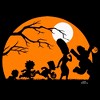 Men's The Simpsons Halloween Silhouettes Moon T-Shirt - 2 of 4