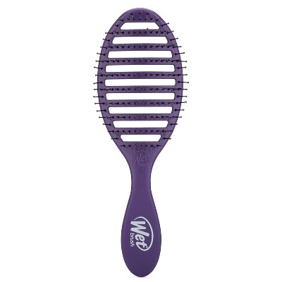 Wet Brush Speed Dry Detangler Hair Brush for Quick Heat Drying Styles - Deep Lavendar