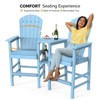 Karl Home | 2-Piece Outdoor Adirondack Bar Chairs with Removable Trays - 2 of 4