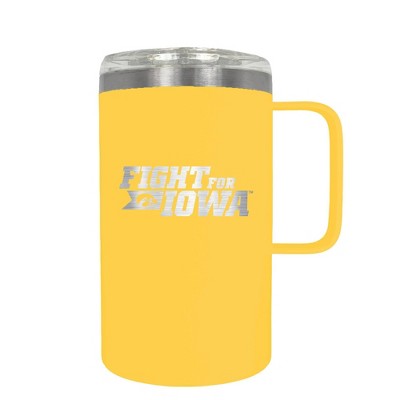 NCAA Iowa Hawkeyes 18oz Hustle Travel Mug