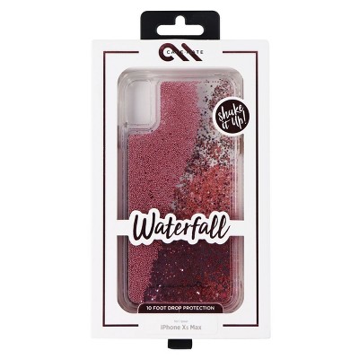 Case-Mate Waterfall Liquid Glitter Case for Apple iPhone XS Max - Rose Gold