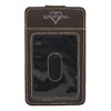 Disney Vegan Leather Wallet, ID Card Holder, Kingdom Hearts Heart Black Gray Slots - 2 of 4