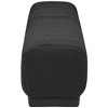 Meridian Furniture,Heathrow Boucle Fabric Ottoman/Bench - 4 of 4