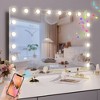 HOMLUX Hollywood Vanity Mirror - 10X Magnification, Hanging Setting, Smart Touch - 2 of 4