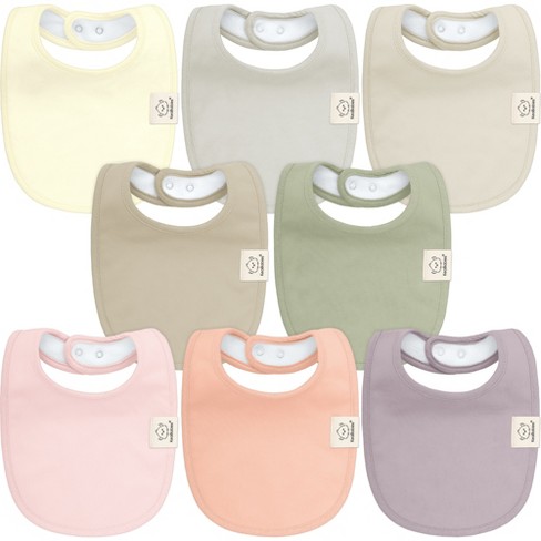 Baby girl clearance teething bibs