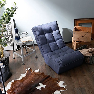NicBex Adjustable Recliner Sofa Chair - Ergonomic Head/Back Support for Space Saving Leisure Seat