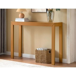 Kings Brand Furniture Russel Console Table - Modern Entryway Sofa Table, Behind The Couch, Hallway, Living Room - 1 of 4