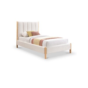 Meridian Furniture,Kona Polyester Fabric Bed - 1 of 4