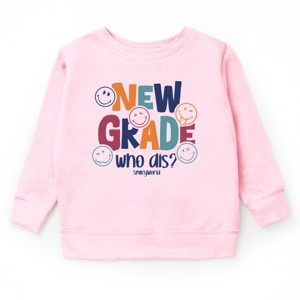 The Juniper Shop SmileyWorld New Grade Who Dis? Youth Sweatshirt - 1 of 3