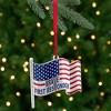 Northlight 6.25" Silver Plated US First Responders Christmas Ornament with European Crystals - 2 of 4