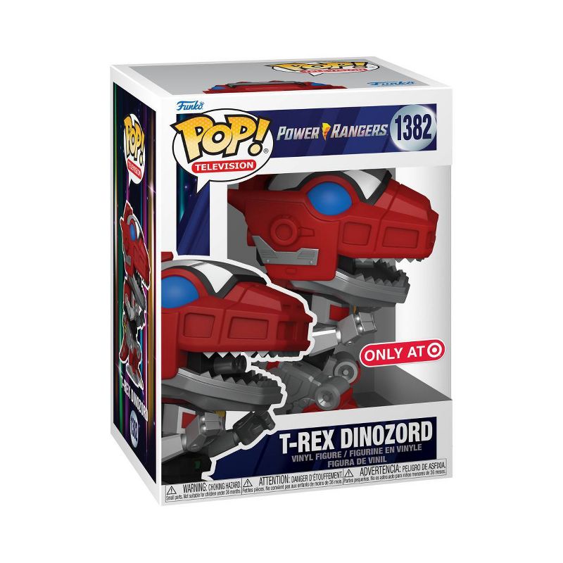 Funko POP! TV: Power Rangers T-Rex Dinozord Figure (Target Exclusive), 2 of 6