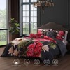 Bebejan Flower Garland 100% Cotton 5-Piece Reversible Comforter Set - 2 of 4