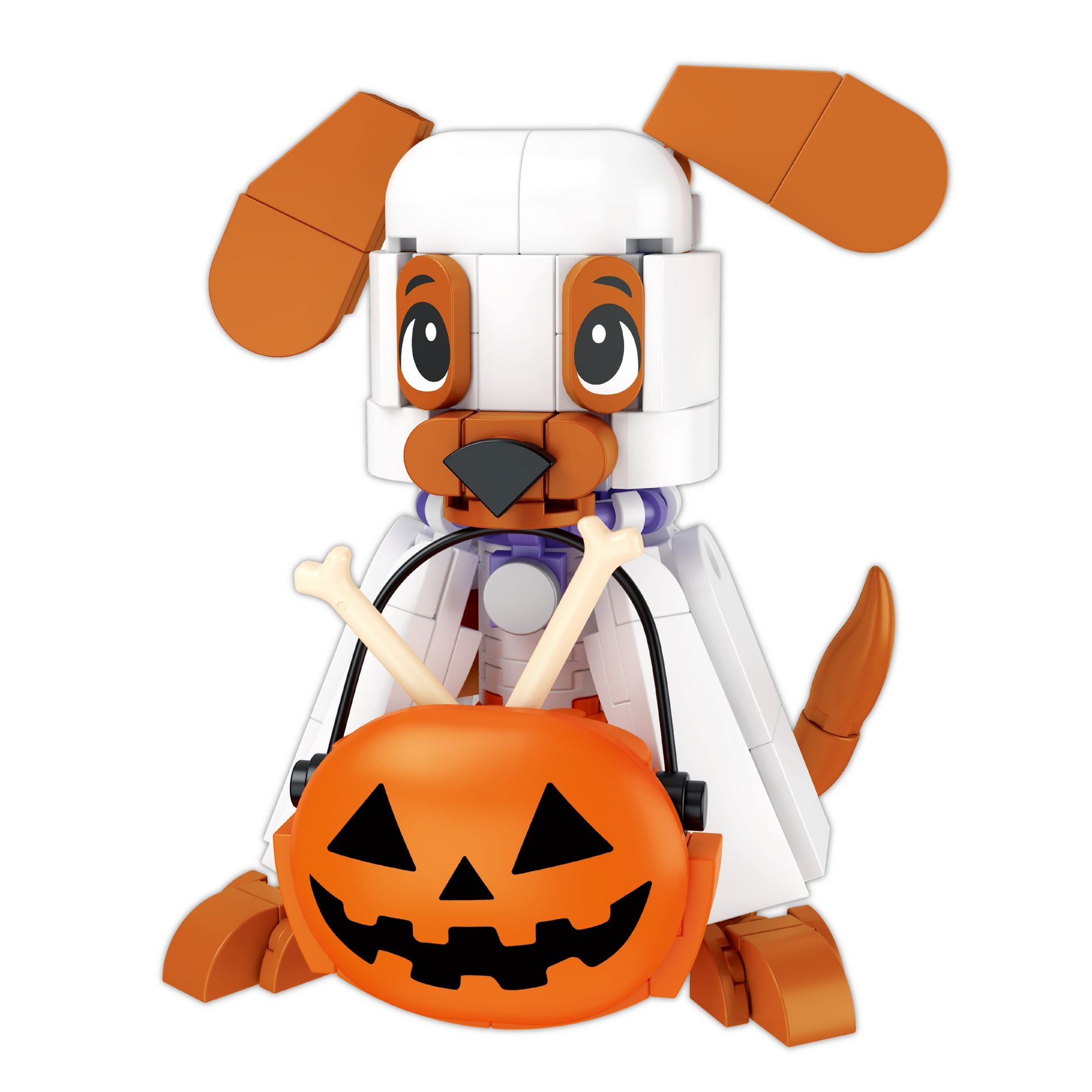 Brickcraft Halloween Woof or Treat Building Set - 154-Piece Kit - 72740