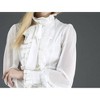 Women's Victorian Gothic Blouse - Pentagramme - 4 of 4