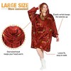 Catalonia Women's Oversized Hoodie Sweatshirt, Casual Pullover Sweater with front Pocket, Valentine’s Day Gift for Her - 4 of 4