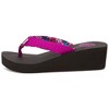 Womens Anna Wedge Yoga Mat Thong Flip Flop - 4 of 4