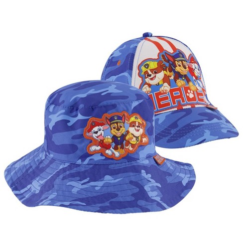 Paw Patrol Baseball cap & Bucket hat, Toddlers Ages 2-4