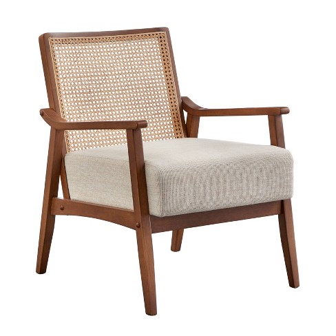 Wooden best sale frame armchair