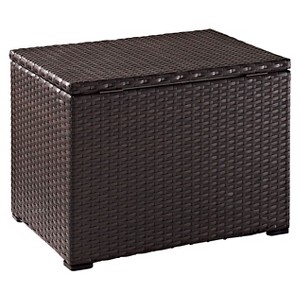 Crosley Palm Harbor Outdoor Wicker Cooler - 1 of 4