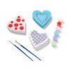 3pk Paint-Your-Own Valentine's Day Wood Hearts Kit - Mondo Llama™ - image 4 of 4