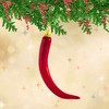 Cody Foster 4.5 Inch Chili Pepper Christmas Tree Ornament , Spicy Red Chili (1PC) - 2 of 4