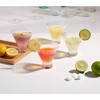 Kook Stemless Ribbed Martini Glasses, 9 oz, Set of 4 - 4 of 4