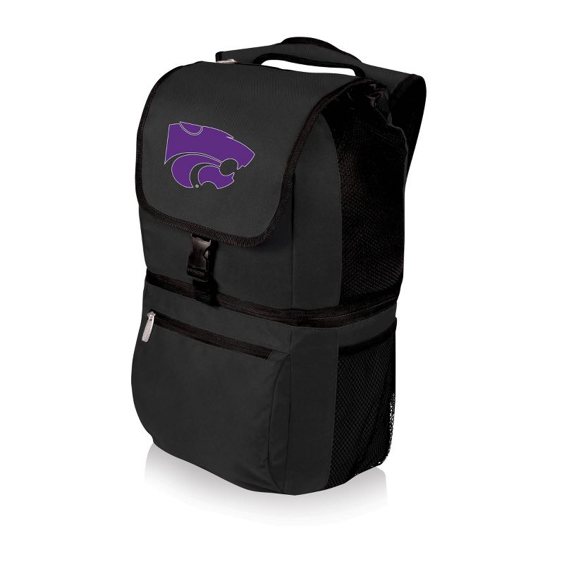 NCAA Kansas State Wildcats Zuma Backpack Cooler - Black, 1 of 4