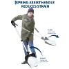 Aluminum Snow Shovel with 18-Inch Blade and Assist Handle, 4.5LB Lightweight Snow Shovels Shoveling Tool for Ice Removal and Shovelution - 4 of 4