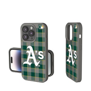 MLB American League Teams Plaid Soft Touch Cell Phone Case for Apple iPhone - 1 of 4