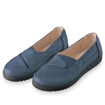 Collections Etc Stylish Slip-On Comfortable Cushioned Shoes