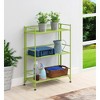32.5"  Breighton Home FlexiSpace 3-Tier Wide Foldable Metal Shelf - 2 of 4