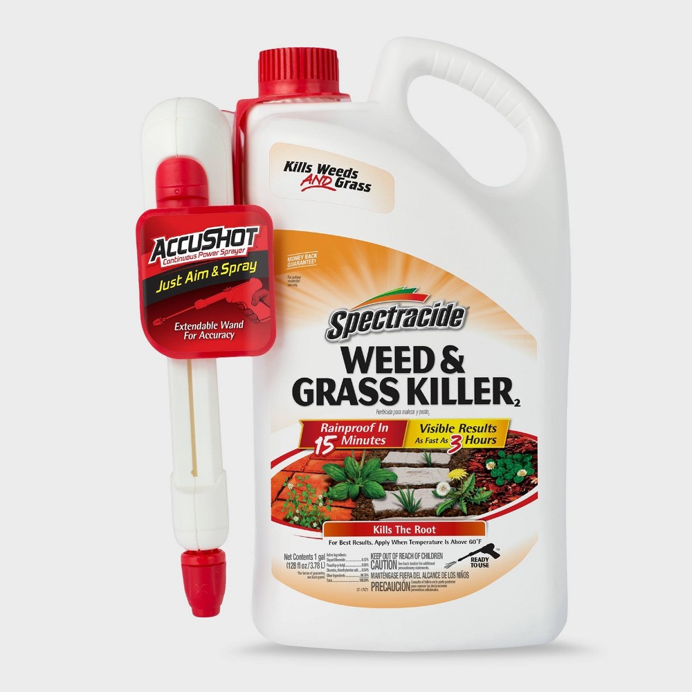 UPC 071121964601 product image for Weed And Grass AccuShot 1 Gallon Ready to Use - Spectracide | upcitemdb.com