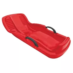 Paricon Flexible Flyer Winter Heat Sled w/ Brakes and Direction Steering, Ages 4 & Up, Durable & Lightweight Design, Easy to Carry Up Hills, 38 Inches