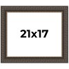 PosterPalooza | Museum Brown Picture Frame - UV Acrylic, Backing Board, Hanging Hardware Included - 2 of 4