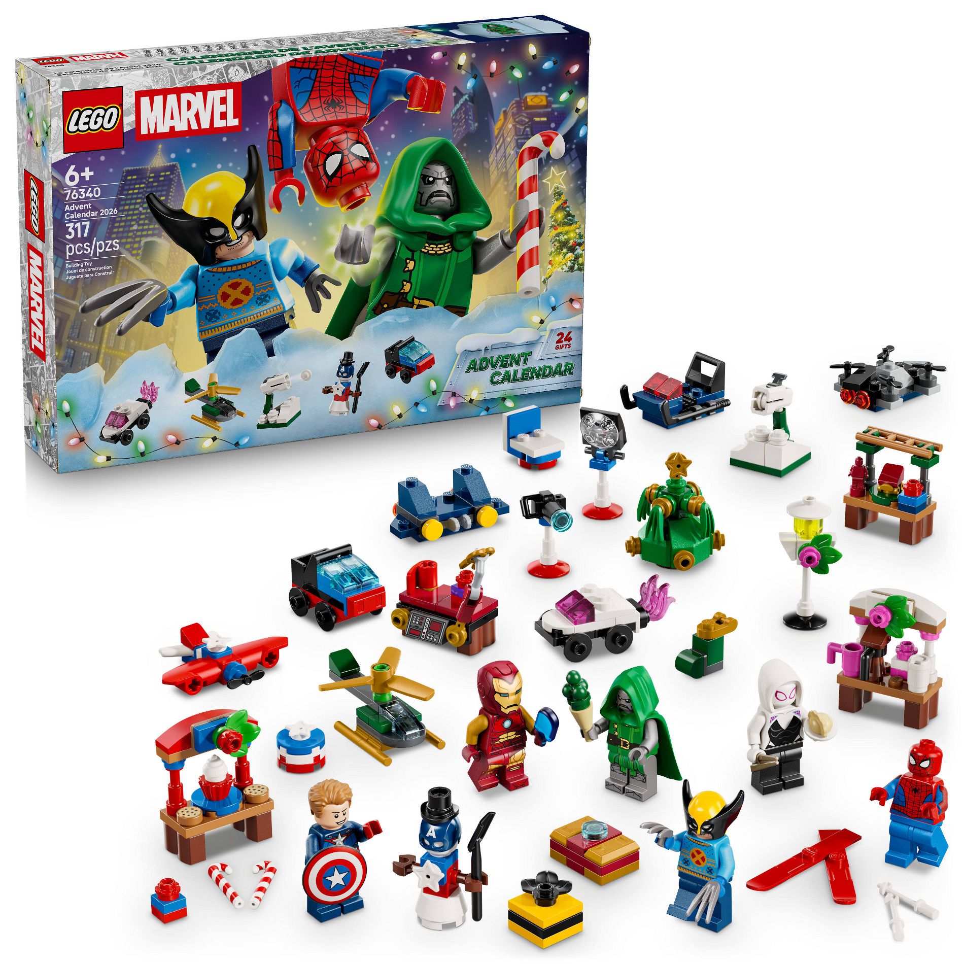 LEGO Marvel Advent Calendar 2026 76340