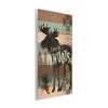 Stupell Industries Enjoy The Woods Patterned Moose, 10" x 15" - image 3 of 4