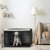 Sweet Jojo Designs Boy, Girl, Unisex/Gender Neutral Dog Crate Kennel Cover 36in. Woodland Arrow Green and White - 2 of 4