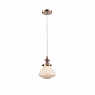 Olean - 1 Light Cord Hung Mini Pendant In Industrial Style-7.75 Inches Tall and 6.75 Inches Wide