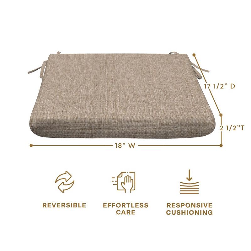 Honeycomb Outdoor Universal Seat Cushion (2-Pack), 5 of 9