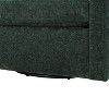 NicBex Performance Fabric Swivel Barrel Chair Modern 360-Degree Rotating Accent Chair for Living Room, Office, Lounge - 4 of 4