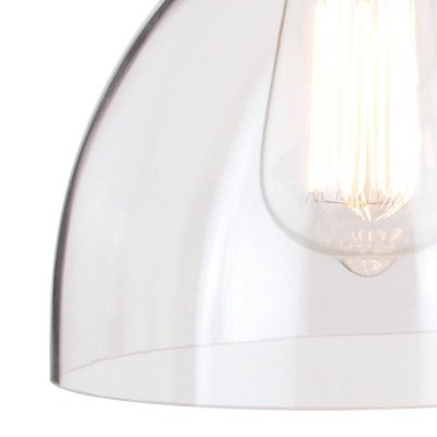 Matte Black Steel 2-Light Dimmable Vanity Fixture