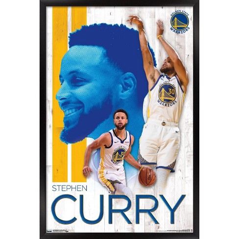 Trends International Nba Golden State Warriors - Stephen Curry 19 Framed  Wall Poster Prints : Target