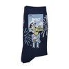 Women's Bluey 'Hooray' Americana Crew Socks - Navy Blue 4-10 - 2 of 4