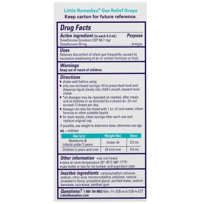 little remedies gas relief drops target